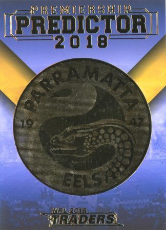 2018 NRL Traders Premiership Predictor - PP10 Parramatta Eels