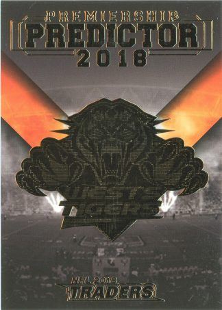 2018 NRL Traders Premiership Predictor - PP16 Wests Tigers