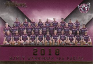 2018 NRL Traders Redeemed Premiership Predictor - PT15 Manly Sea Eagles