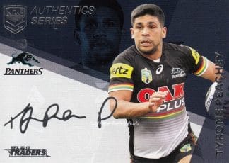 2018 NRL Traders Navy Signature Series - ASN11 Tyrone Peachey Penrith Panthers
