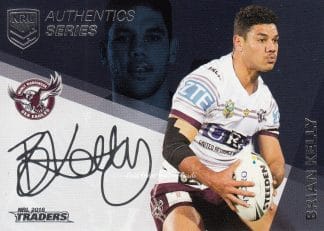 2018 NRL Traders Navy Signature Series - ASN18 Brian Kelly Manly Sea Eagles