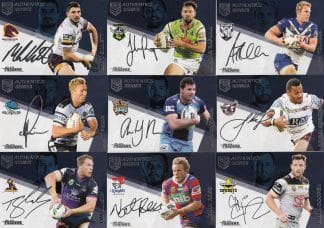 2018 NRL Traders Navy Signature Series -  Full Set 18 Cards