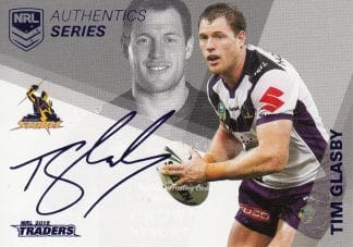 2018 NRL Traders Silver Signature Series - ASS07 Tim Glasby Melbourne Storm