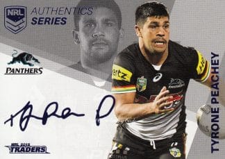 2018 NRL Traders Silver Signature Series - ASS11 Tyrone Peachey Penrith Panthers