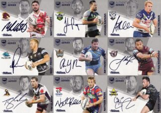 2018 NRL Traders Silver Signature Series -  Full Set 18 Cards