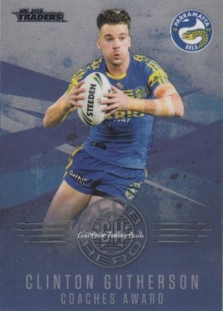 2018 NRL Traders Club Heroes - CH20 Clinton Gutherson Parramatta Eels