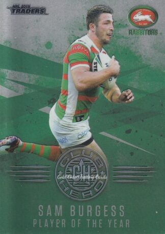 2018 NRL Traders Club Heroes - CH23 Sam Burgess South Sydney Rabbitohs