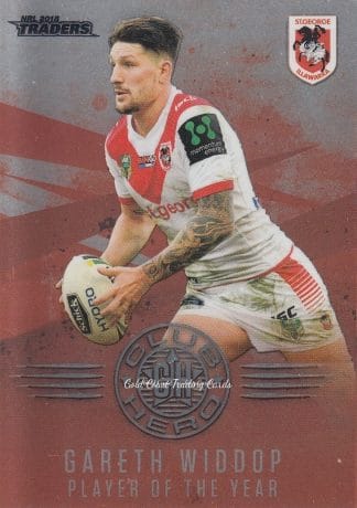 2018 NRL Traders Club Heroes - CH25 Gareth Widdop St George Dragons