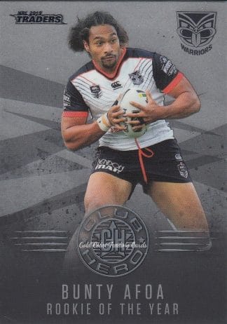 2018 NRL Traders Club Heroes - CH30 Bunty Afoa Warriors