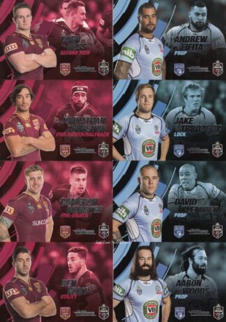 2018 NRL Traders State Of Origin Star - Full Set Of 45 Cards