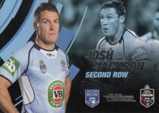 2018 NRL Traders State Of Origin Stars - SOO09 Josh Jackson NSW Blues
