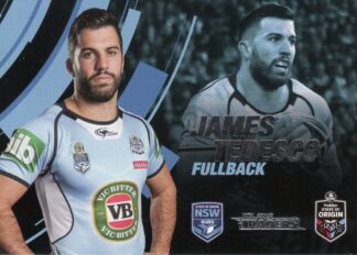 2018 NRL Traders State Of Origin Stars - SOO15 James Tedesco NSW Blues
