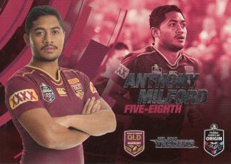 2018 NRL Traders State Of Origin Stars - SOO31 Anthony Milford QLD Maroons