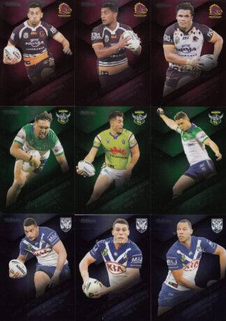 2018 NRL Traders Season To Remember - Full Set Of 48 Cards