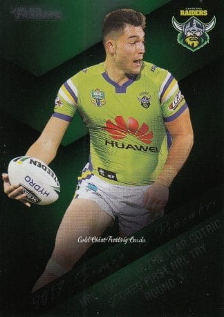 2018 NRL Traders Season To Remember - SR05 Nick Cotric Canberra Raiders
