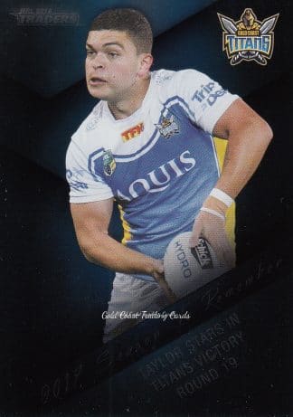 2018 NRL Traders Season To Remember - SR13 Ashley Taylor Gold Coast Titans