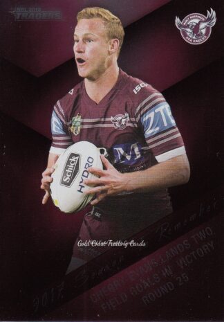 2018 NRL Traders Season To Remember - SR16 Daly Cherry-Evans Manly Sea Eagles