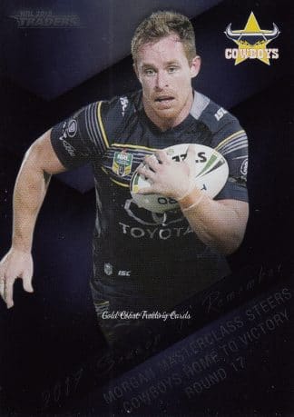2018 NRL Traders Season To Remember - SR25 Michael Morgan North Qld Cowboys