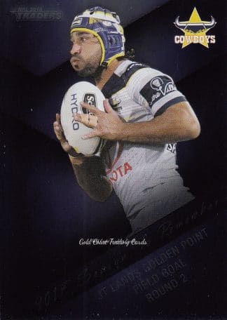 2018 NRL Traders Season To Remember - SR27 Johnathan Thurston Cowboys