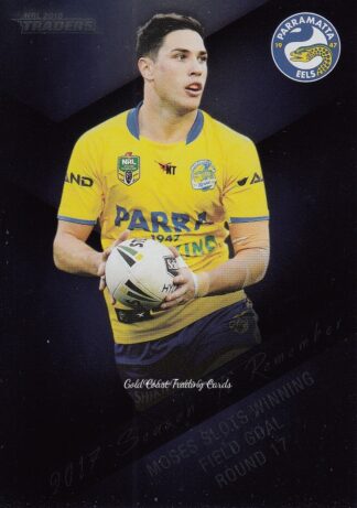 2018 NRL Traders Season To Remember - SR29 Mitchell Moses Parramatta Eels