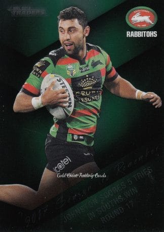 2018 NRL Traders Season To Remember - SR34 Alex Johnston Rabbitohs