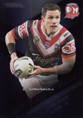 2018 NRL Traders Season To Remember - SR40 Michael Gordon Sydney Roosters