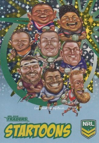 2018 NRL Traders Startoons Blue - SB14 Group B