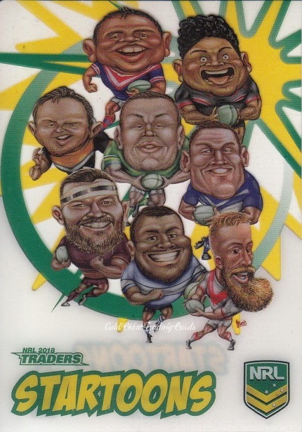 2018 NRL Traders Startoons - ST14 Group B