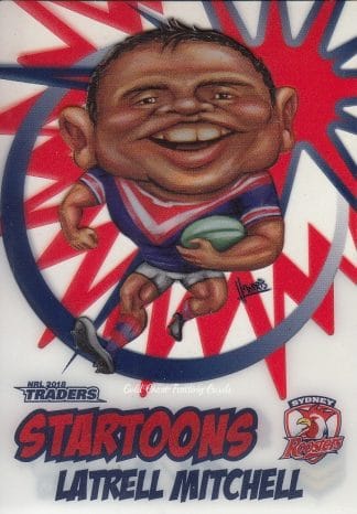 2018 NRL Traders Startoons - ST16 Latrell Mitchell Sydney Roosters