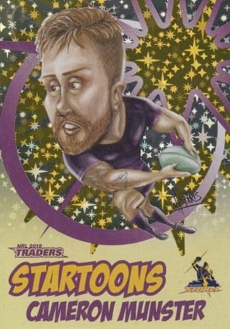 2018 NRL Traders Startoons Yellow - SY08 Cameron Munster Melbourne Storm