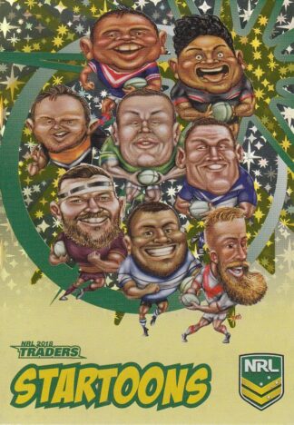 2018 NRL Traders Startoons Yellow - SY14 Group B