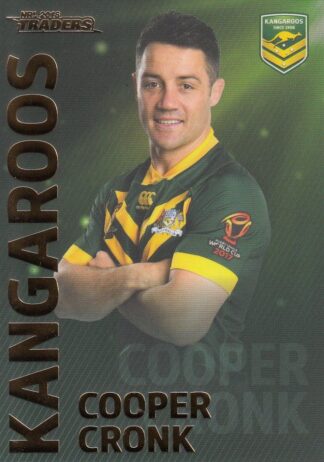 2018 NRL Traders World Cup Hero - WC04 Cooper Cronk Kangaroos