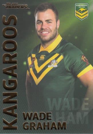2018 NRL Traders World Cup Hero - WC09 Wade Graham Kangaroos