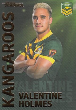2018 NRL Traders World Cup Hero - WC10 Valentine Holmes Kangaroos