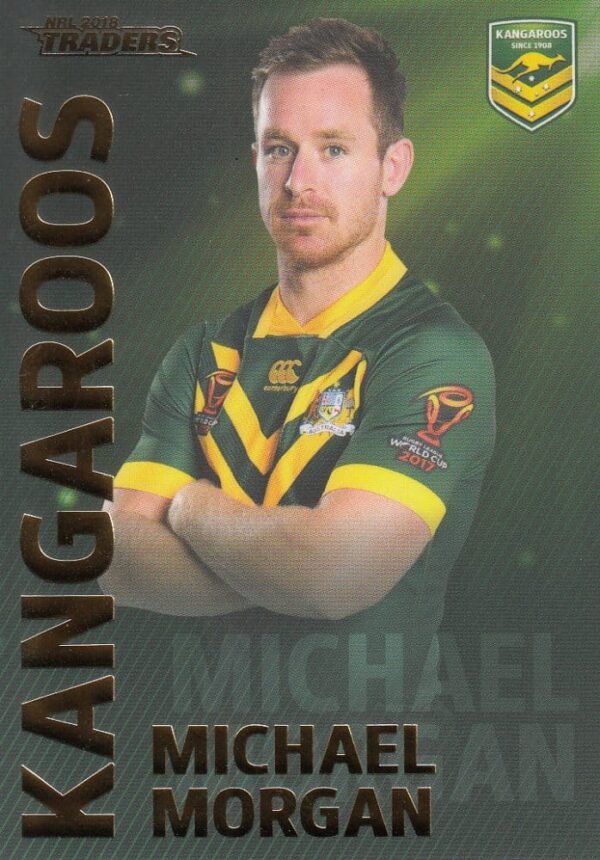 2018 NRL Traders World Cup Hero - WC18 Michael Morgan Kangaroos