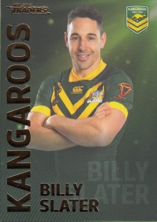 2018 NRL Traders World Cup Hero - WC20 Billy Slater Kangaroos