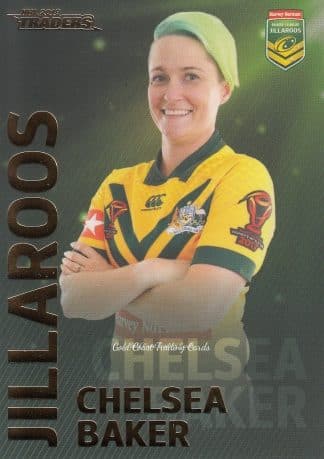 2018 NRL Traders World Cup Hero - WC25 Chelsea Baker Jillaroos