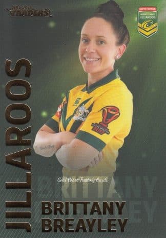 2018 NRL Traders World Cup Hero - WC26 Brittany Breayley Jillaroos