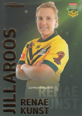 2018 NRL Traders World Cup Hero - WC30 Renae Kunst Jillaroos