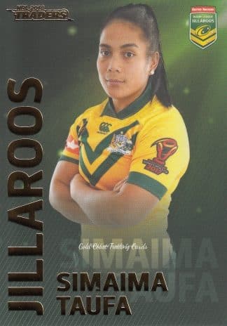 2018 NRL Traders World Cup Hero - WC32 Simaima Taufa Jillaroos