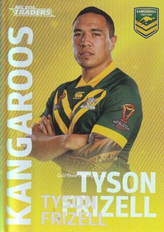 2018 NRL Traders World Cup Hero Parallel - WCP06 Tyson Frizell Kangaroos