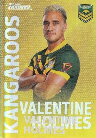 2018 NRL Traders World Cup Hero Parallel - WCP10 Valentine Holmes Kangaroos