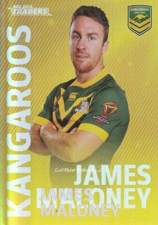 2018 NRL Traders World Cup Hero Parallel - WCP14 James Maloney Kangaroos