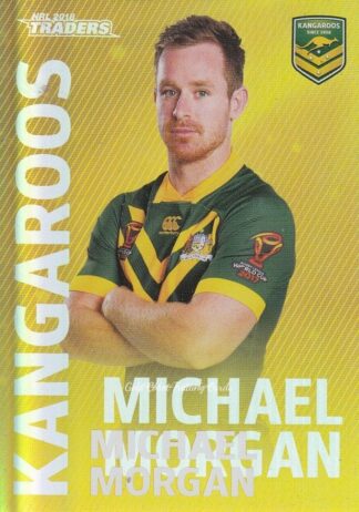 2018 NRL Traders World Cup Hero Parallel - WCP18 Michael Morgan Kangaroos