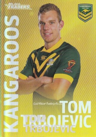 2018 NRL Traders World Cup Hero Parallel - WCP23 Tom Trbojevic Kangaroos