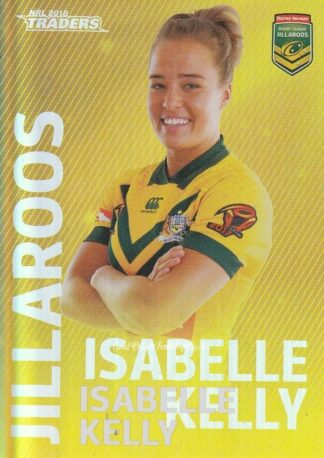 2018 NRL Traders World Cup Hero Parallel - WCP29 Isabelle Kelly Jillaroos