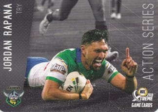 2018 NRL Xtreme Action Series - AS02 Jordan Rapana Canberra Raiders