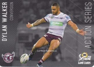 2018 NRL Xtreme Action Series - AS06 Dylan Walker Manly Sea Eagles