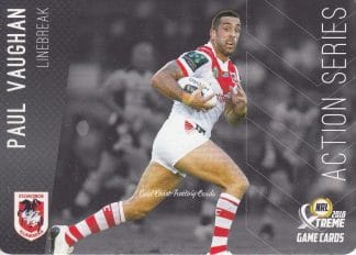 2018 NRL Xtreme Action Series - AS13 Paul Vaughan St George Dragons