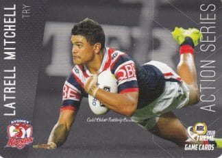 2018 NRL Xtreme Action Series - AS14 Latrell Mitchell Sydney Roosters